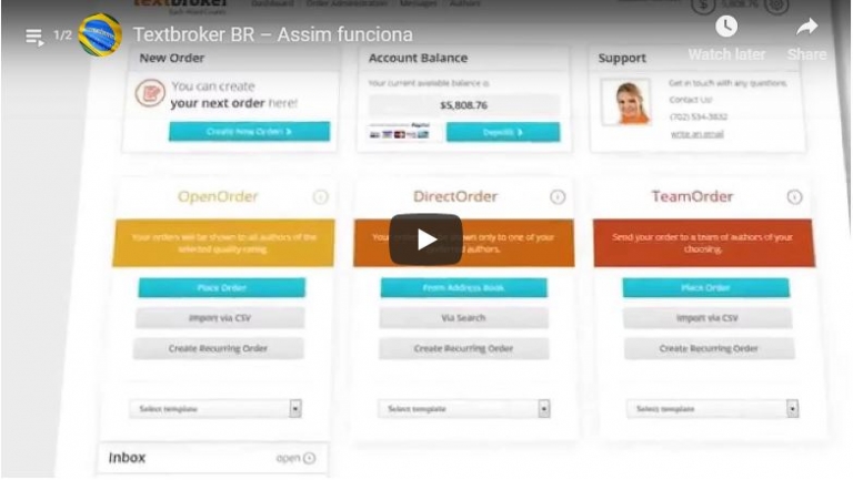 Textbroker Sample Example Serviços de produção de conteúdo e artigos | Textbroker